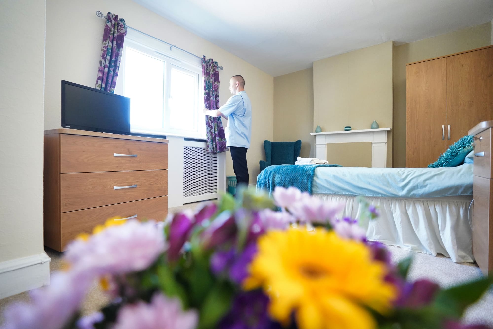 Mountside Care Home's cosy room setting