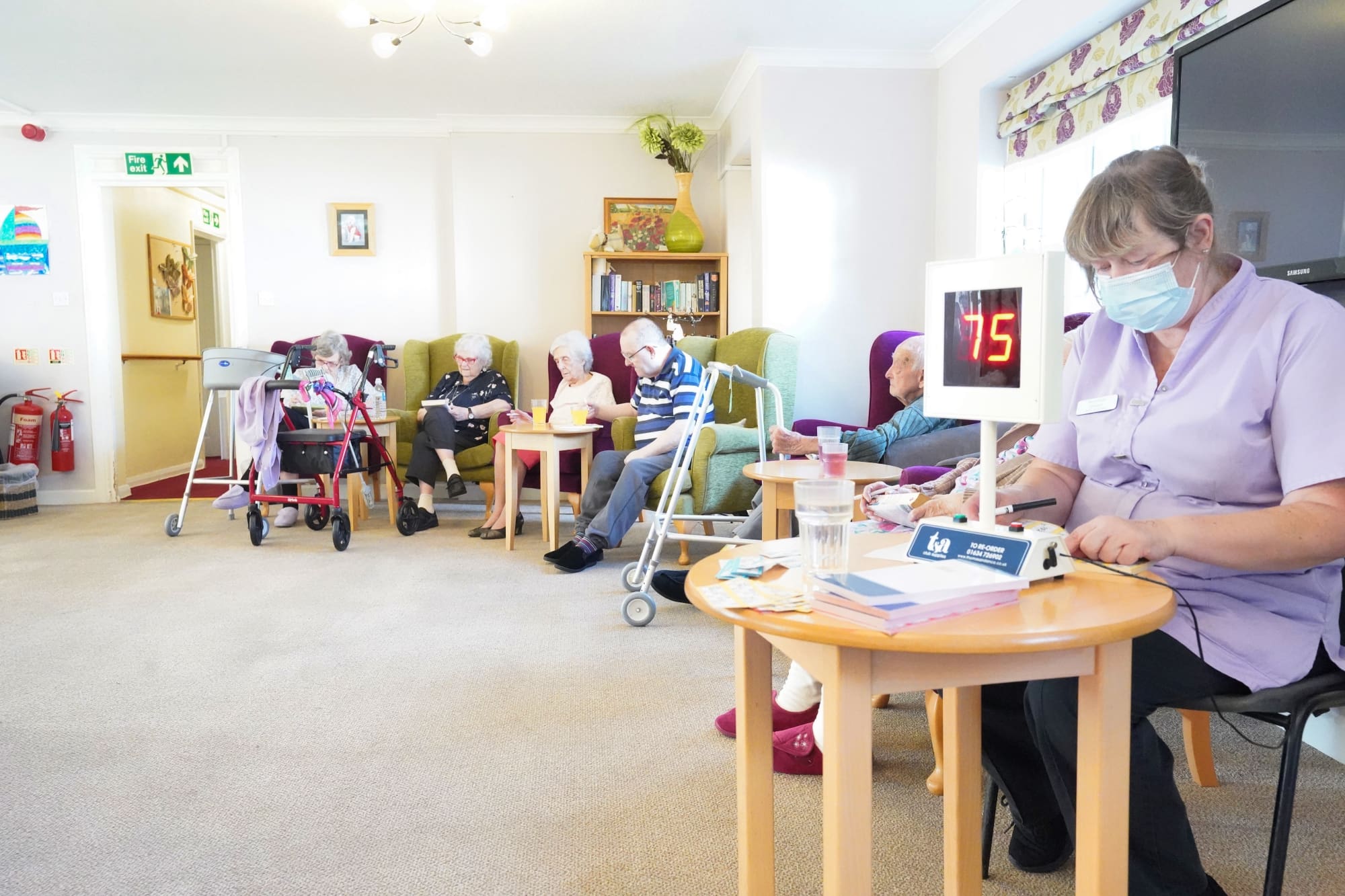 Tailored Activities | Residents enjoying a game of Bingo