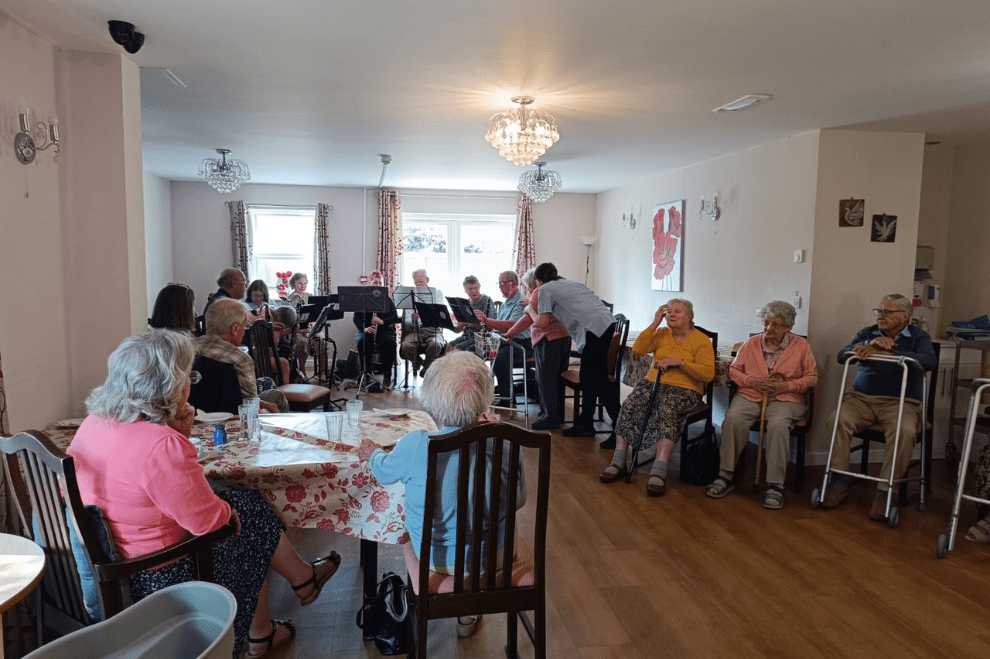 Clarinet Performance at the Old Rectory Residential