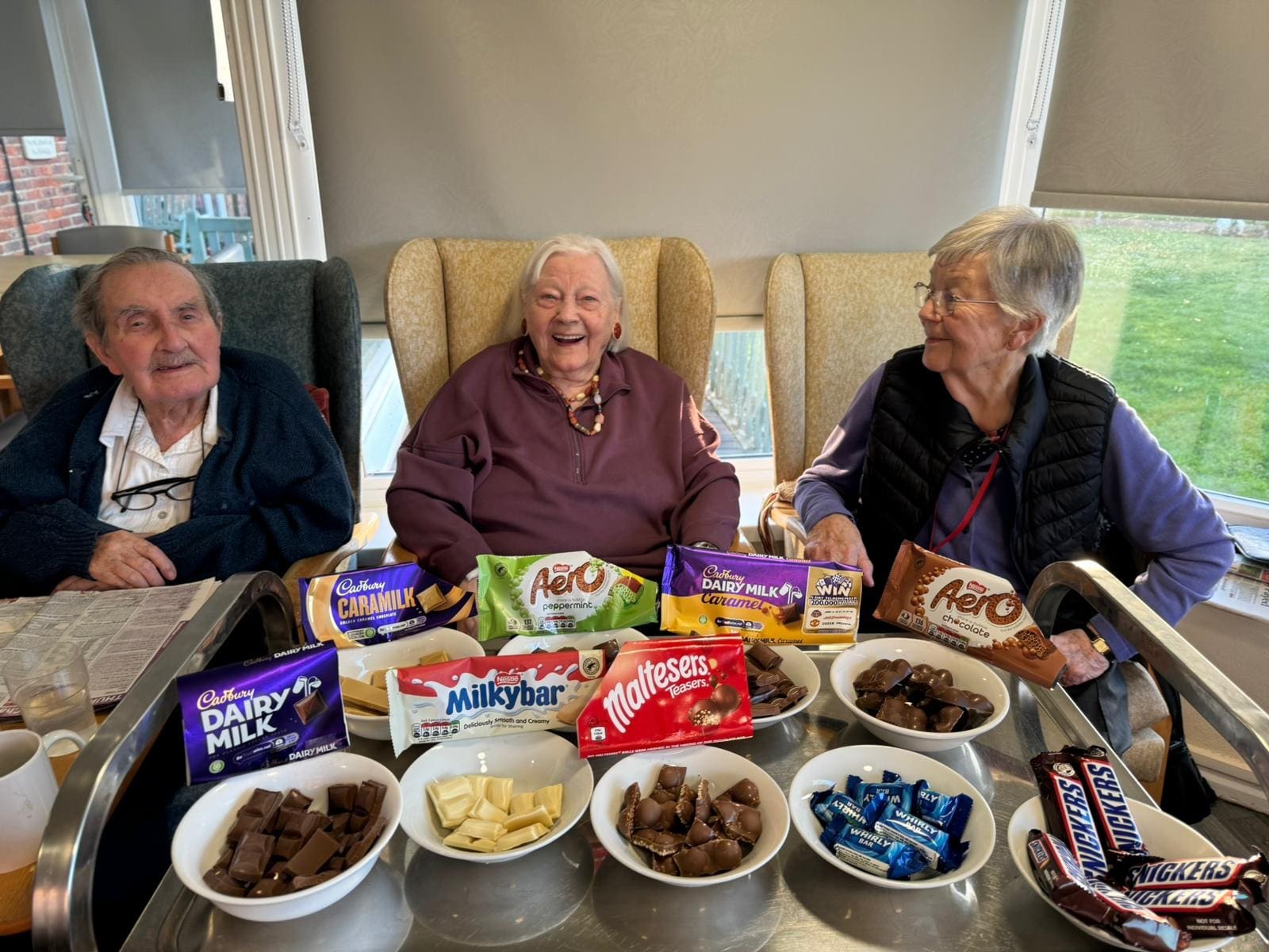 Fairways Care Home Celebrates World Chocolate Day with Sweet Indulgence